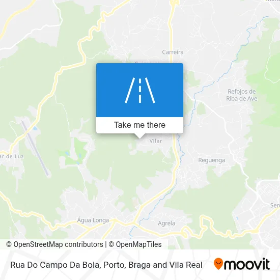 Rua Do Campo Da Bola map
