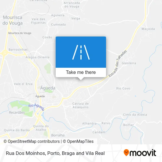 Rua Dos Moinhos map