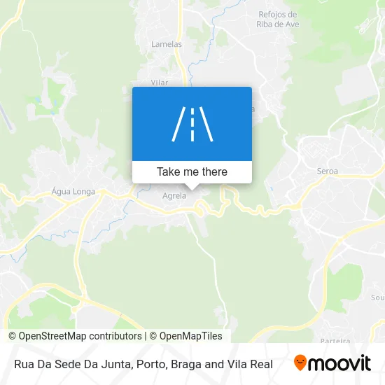 Rua Da Sede Da Junta map