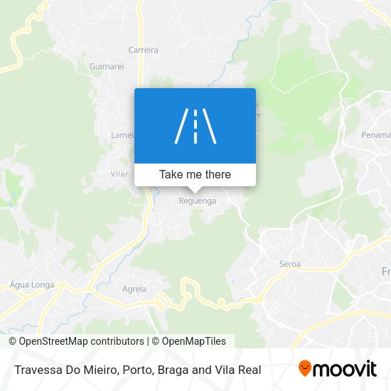 Travessa Do Mieiro mapa