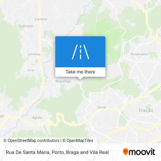 Rua De Santa Maria map