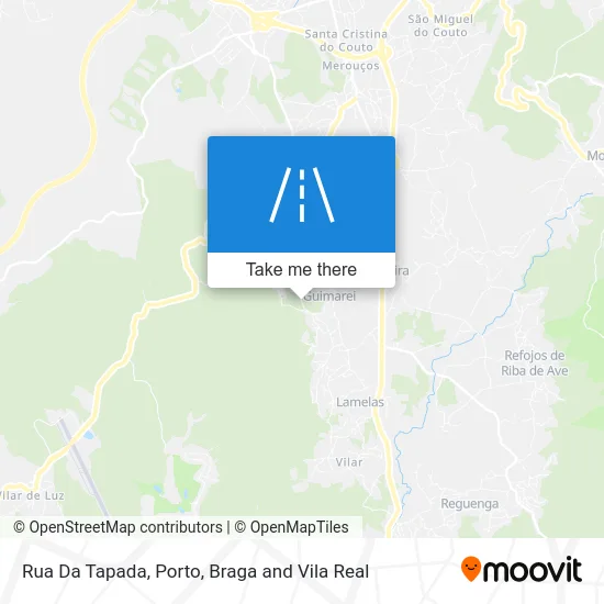 Rua Da Tapada map