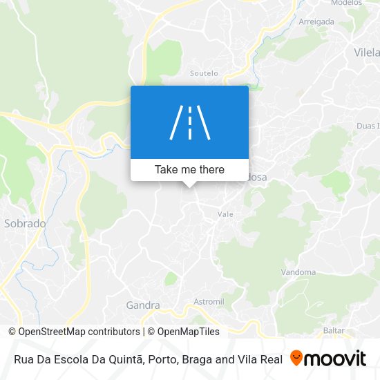 Rua Da Escola Da Quintã map