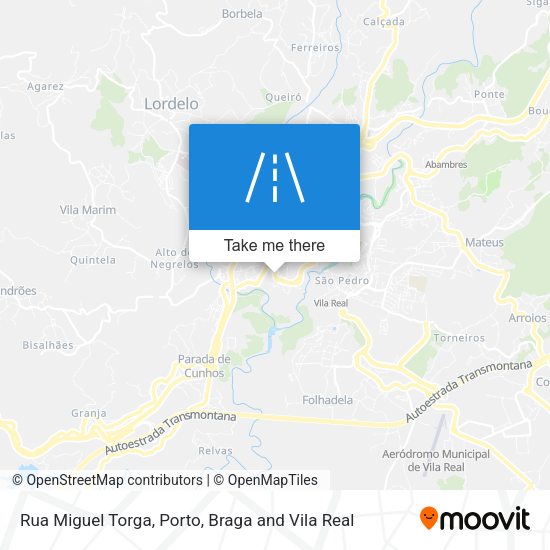 Rua Miguel Torga map