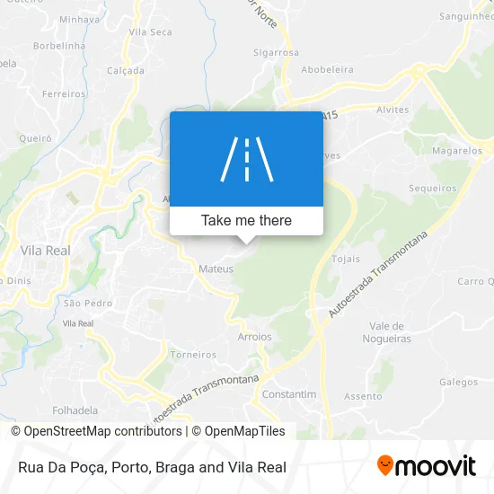 Rua Da Poça map