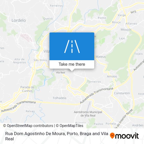 Rua Dom Agostinho De Moura map