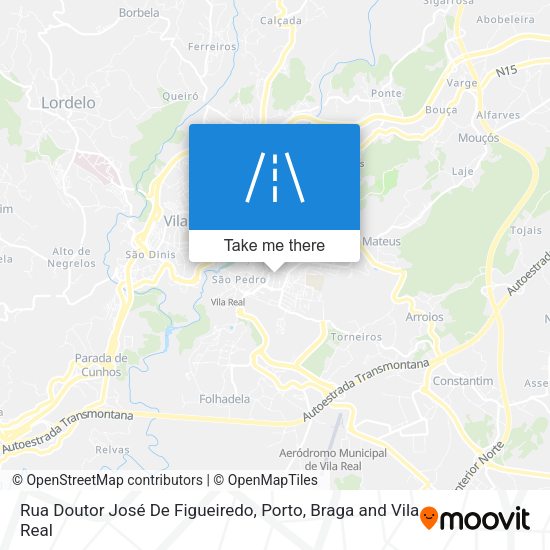 Rua Doutor José De Figueiredo mapa