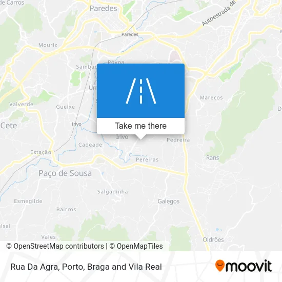 Rua Da Agra map