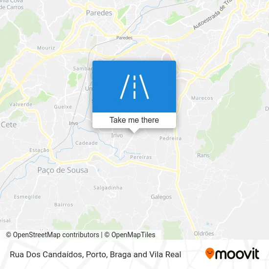 Rua Dos Candaídos map