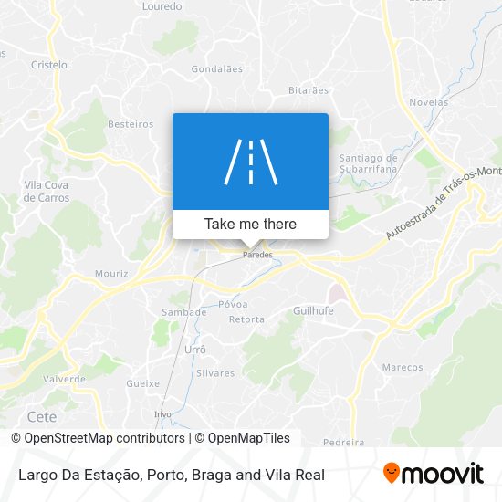 Largo Da Estação mapa