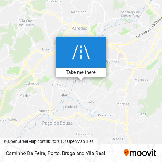 Caminho Da Feira mapa
