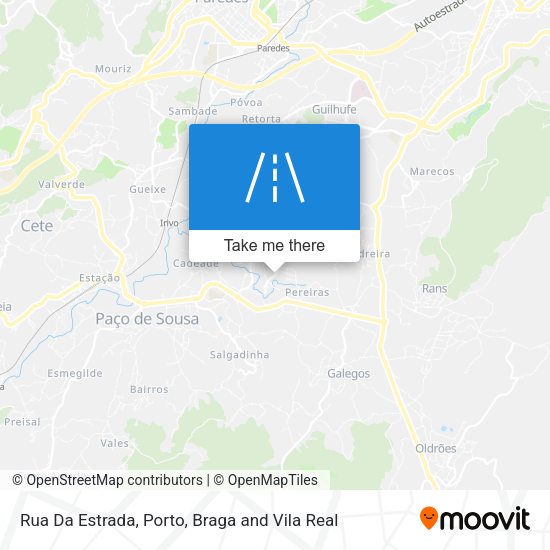 Rua Da Estrada map