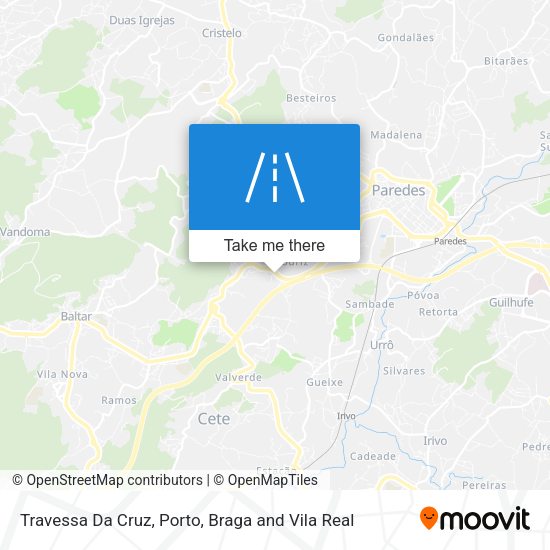 Travessa Da Cruz mapa