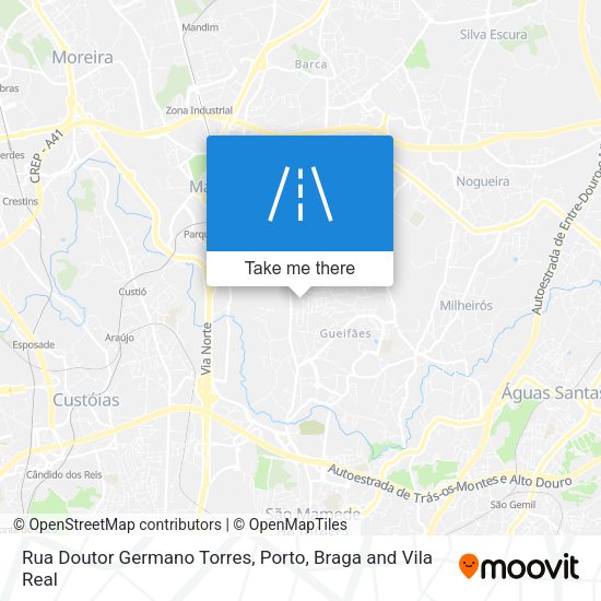 Rua Doutor Germano Torres mapa