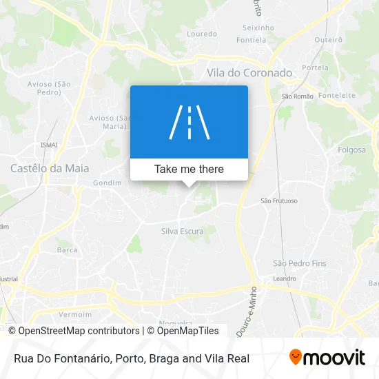 Rua Do Fontanário map