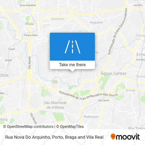 Rua Nova Do Arquinho map