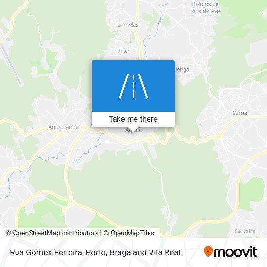 Rua Gomes Ferreira mapa