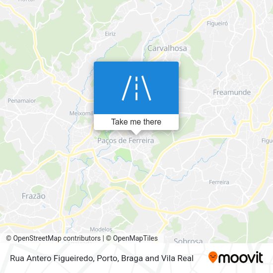 Rua Antero Figueiredo map