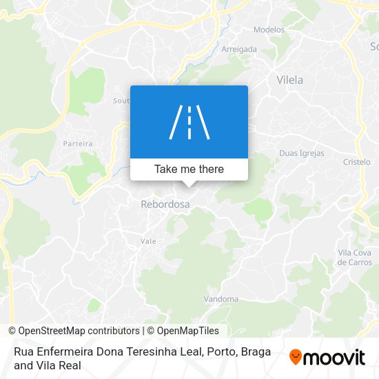 Rua Enfermeira Dona Teresinha Leal map