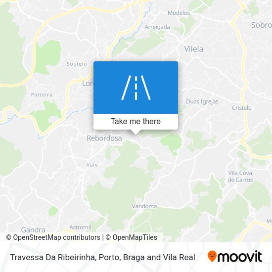 Travessa Da Ribeirinha mapa