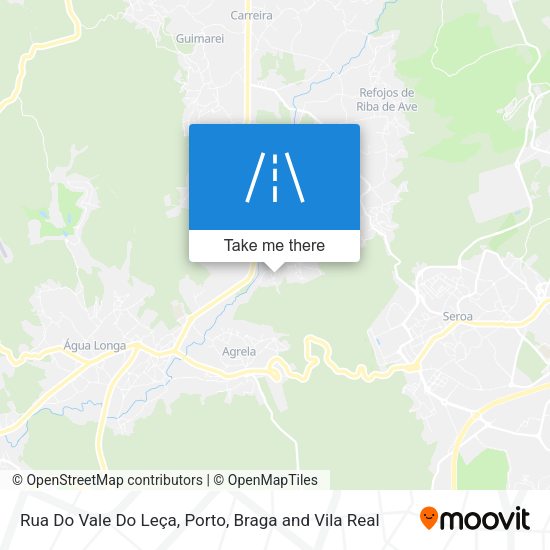 Rua Do Vale Do Leça map