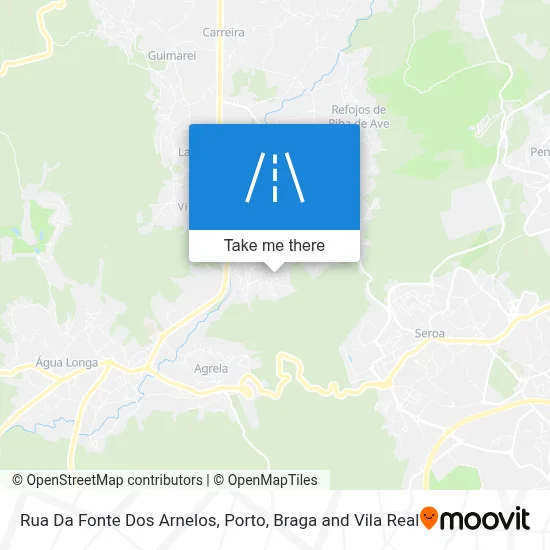 Rua Da Fonte Dos Arnelos map