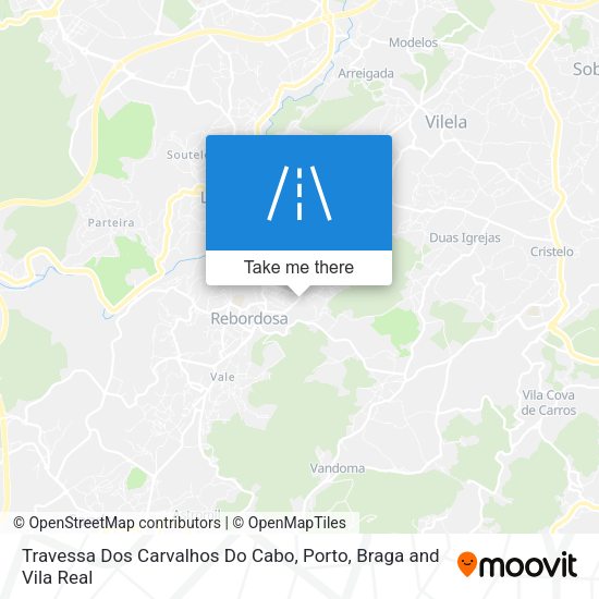 Travessa Dos Carvalhos Do Cabo map