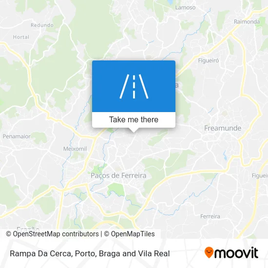 Rampa Da Cerca map