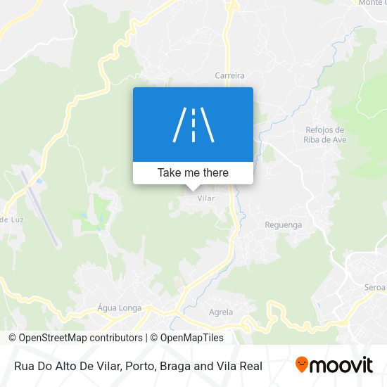 Rua Do Alto De Vilar mapa