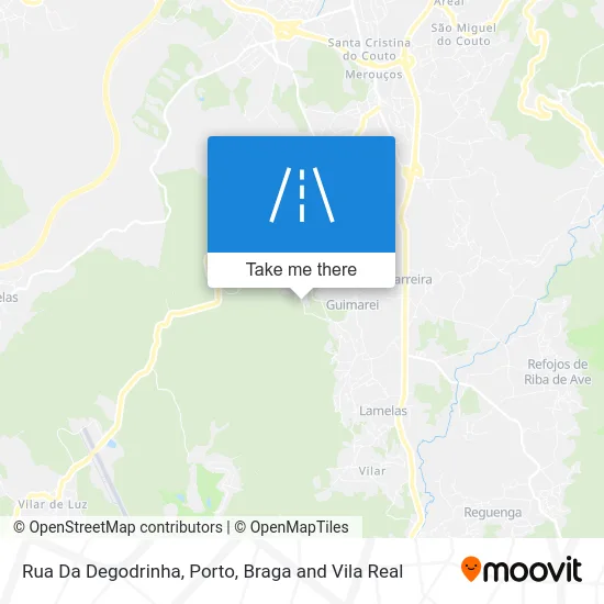 Rua Da Degodrinha map