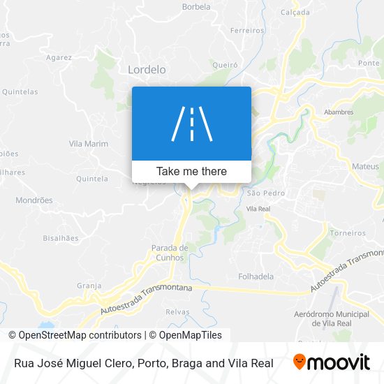 Rua José Miguel Clero map