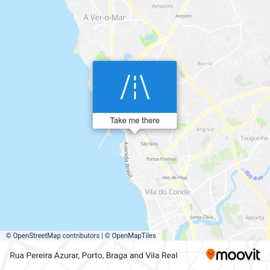 Rua Pereira Azurar map