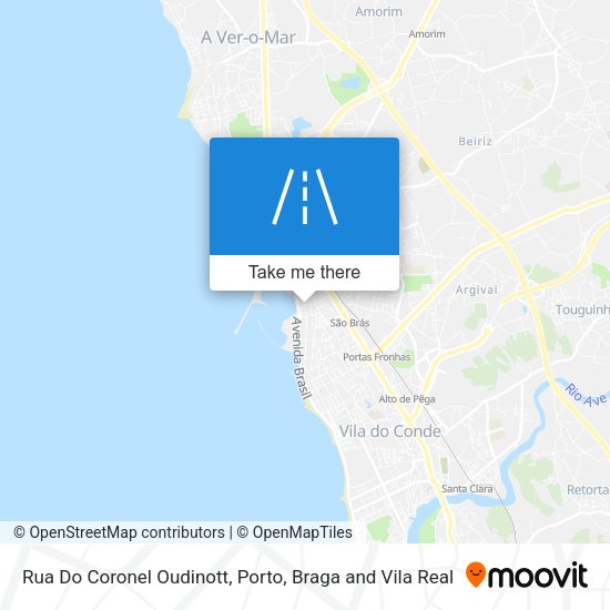 Rua Do Coronel Oudinott map