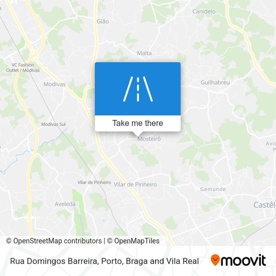 Rua Domingos Barreira mapa