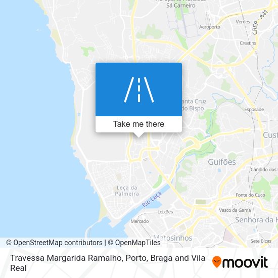 Travessa Margarida Ramalho mapa