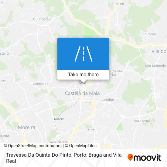 Travessa Da Quinta Do Pinto mapa
