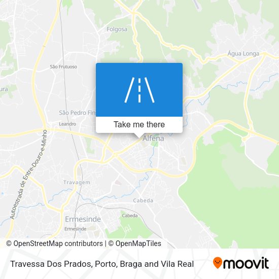 Travessa Dos Prados mapa