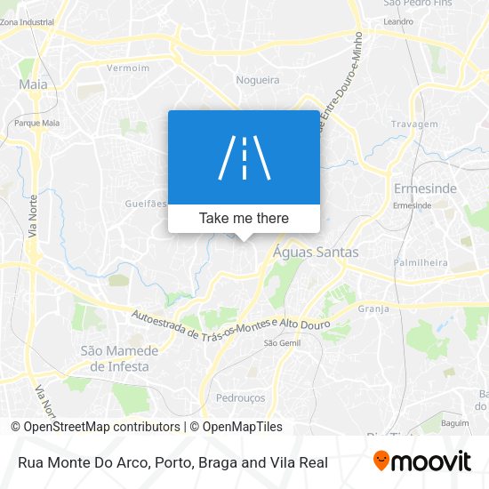 Rua Monte Do Arco map