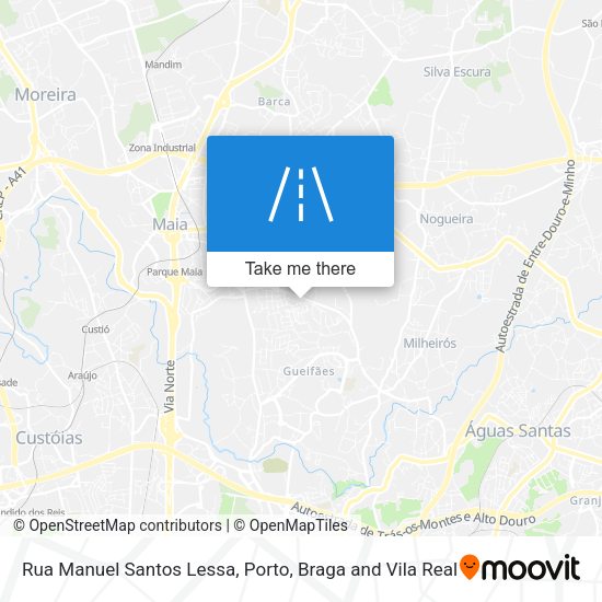Rua Manuel Santos Lessa map