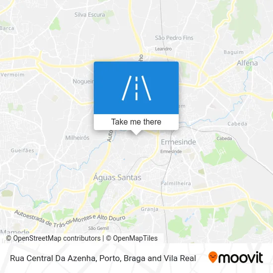 Rua Central Da Azenha map