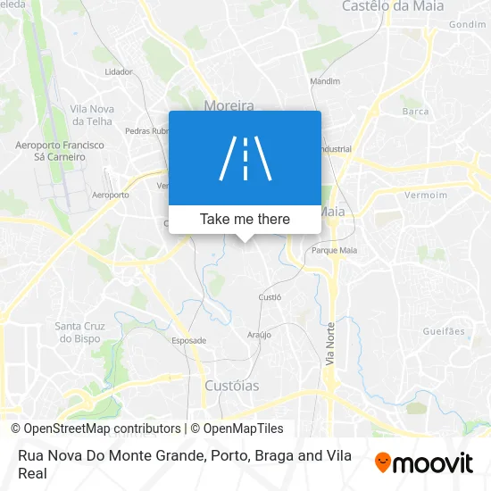 Rua Nova Do Monte Grande map