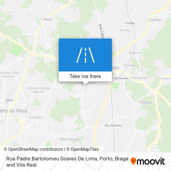 Rua Padre Bartolomeu Soares De Lima map
