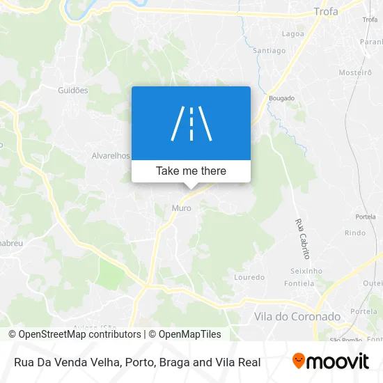 Rua Da Venda Velha map