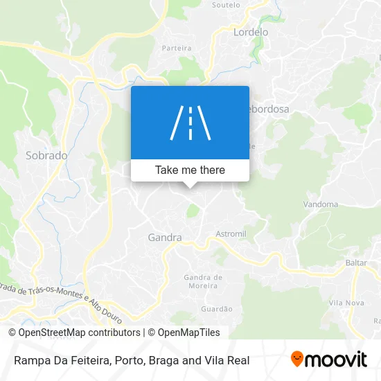 Rampa Da Feiteira map