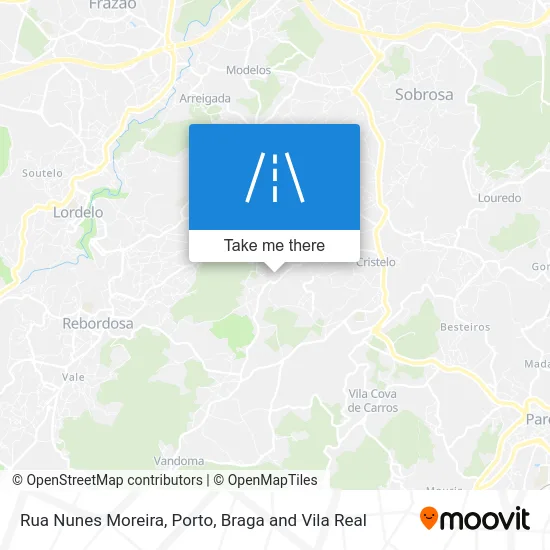 Rua Nunes Moreira map