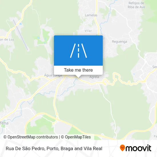 Rua De São Pedro map