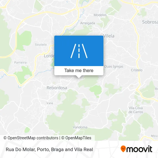 Rua Do Molar map