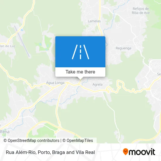 Rua Além-Rio map