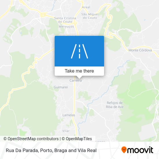 Rua Da Parada mapa