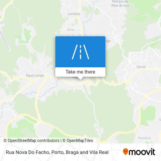 Rua Nova Do Facho mapa
